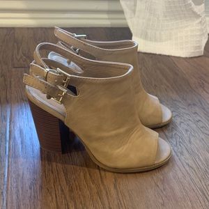 Boutique Peep Toe Booties